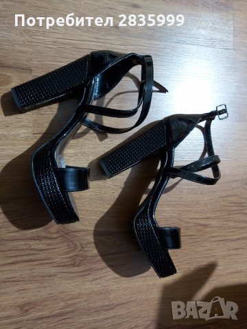 Дамски стилни сандали на ток, снимка 4 - Сандали - 31889197