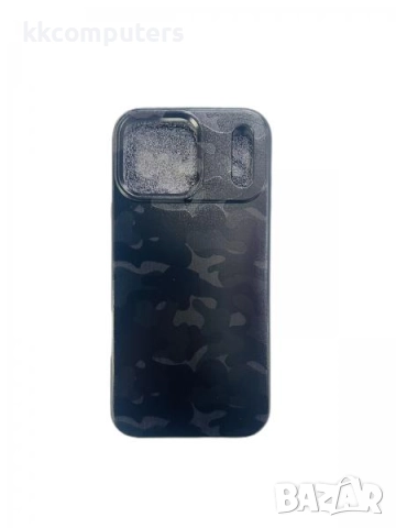 Калъф силикон Black Camo за iPhone 17 6.3 Баркод : 3132724