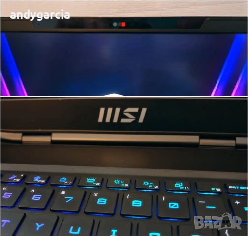 NVIDIA RTX 4070 8GB/Intel Core i7-13700HX/16GB RAM DDR5/1TB SSD/17.3 QHD 240hz/MSI Stealth 17 Studio, снимка 12 - Лаптопи за игри - 54089334