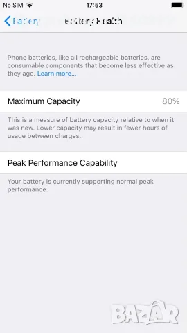iPhone 6 16GB Silver + Зарядно + Кабел, снимка 5 - Apple iPhone - 56239610