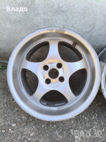 Borbet T 16 4x100 9J/7.5J, снимка 2 - Гуми и джанти - 54360786