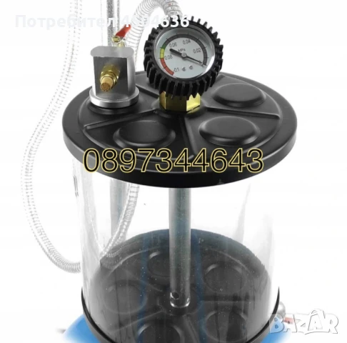 Масларка - Пневматична помпа за засмукване на масло 80л, снимка 6 - Други инструменти - 50970814