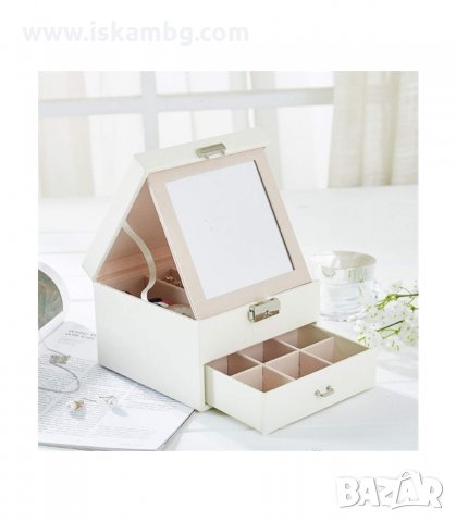 ЕЛЕГАНТНА КУТИЯ ТИП КУФАРЧЕ ЗА БИЖУТА - код 0755