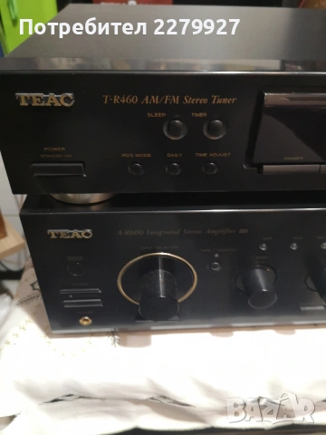 TEAC A-R600 и T-R460 комплект , снимка 5 - Ресийвъри, усилватели, смесителни пултове - 53242569