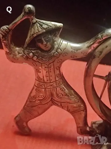 сребърна цедка за ароматен чай, снимка 8 - Нумизматика и бонистика - 50368001