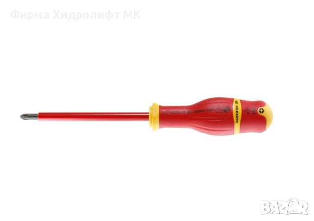FACOM AP4X200VE Отвертка високоволтова кръстата PH 1000V