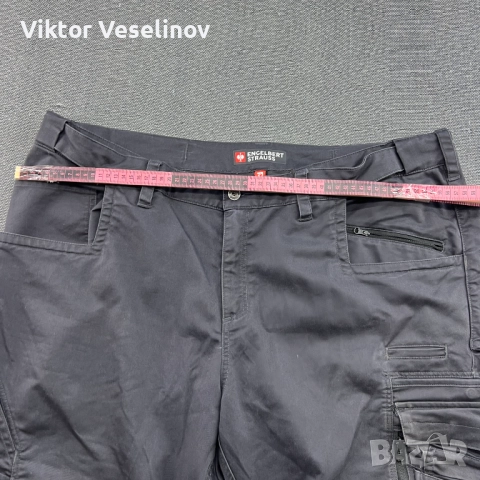 Engelbert Strauss Мъжки Работен Панталон Размер 64, снимка 9 - Панталони - 52842928