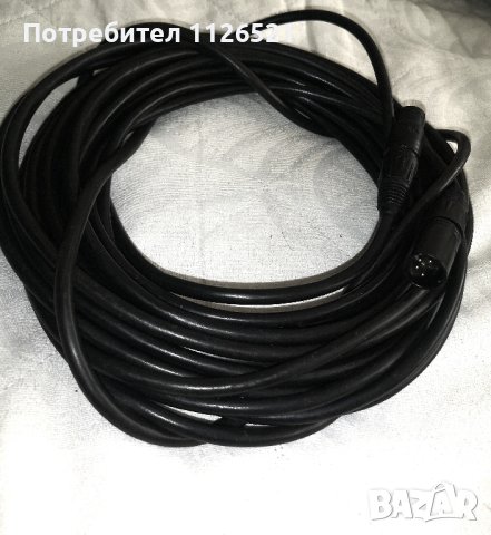 четири пинов xlr кабел, снимка 2 - Камери - 42794923
