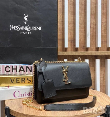 чанти YVESSAINT LAURENT SUNSET ⬆️ 16 CM ➡️ 22 CM , снимка 6 - Чанти - 51830289