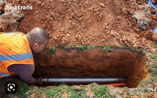 Безизкопно прекарване на тръби и кабели  с къртица, снимка 3 - Други услуги - 39717664