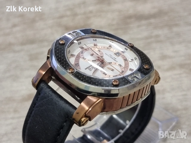 Часовник Visetti Chronograph , снимка 9 - Мъжки - 54312804