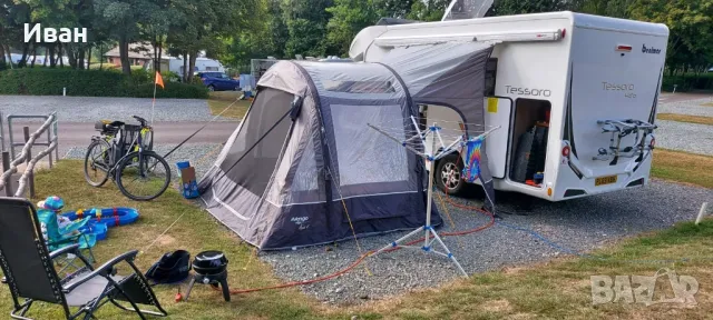 УНИВЕРСАЛЕН НАДУВАЕМ ФОРСЕЛТ AIR VANGO KELA ТАLL. ЗА КЕМПЕР ИЛИ КАРАВАНА.РАЗМЕРИ 370 x 310см, снимка 2 - Палатки - 49708731