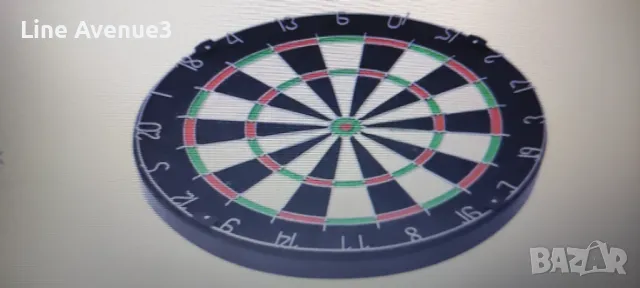 Професионална мишена за дартс от сизал с шкаф и 6 стрелички, снимка 5 - Други игри - 48045240