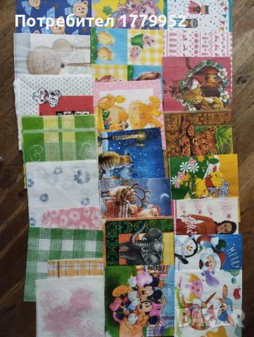 Колекция от салфетки, снимка 9 - Колекции - 50320149