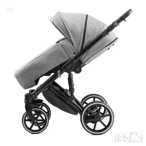 Детска бебешка количка 3 В 1 DADA PARADISO MAX 500 SILVER LIGHT, снимка 12 - Детски колички - 50975715