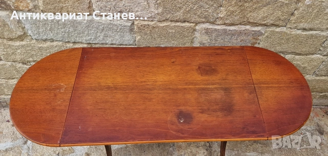 🌿✨ Очарователна винтидж разтегателна дървена маса , снимка 18 - Маси - 54045869