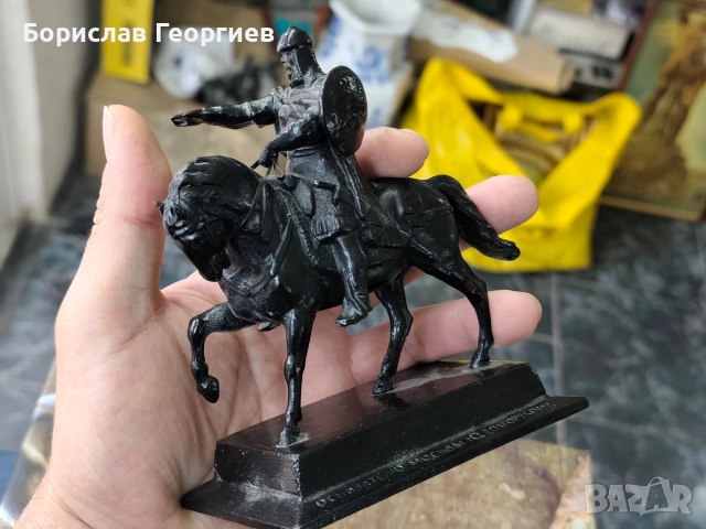 Руска чугунена фигура на Юрий Долгорукий касли 1982 г, снимка 8 - Колекции - 52789710
