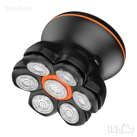 Нова самобръсначки Maxgroom 7 глави за мъже, 7D водоустойчива с подобрено гъвкаво острие, дълъг ..., снимка 8 - Тримери - 52077478