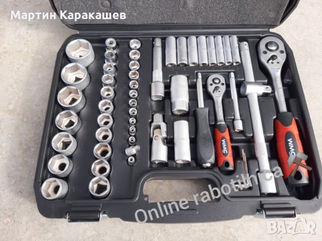 Гедоре WMC TOOLS 108 ЧАСТИ-70 лв, снимка 3 - Гедорета - 31403765