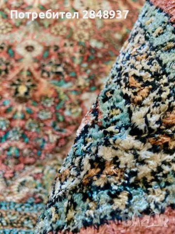 Копринен килим Кашмир , снимка 7 - Килими - 48844434