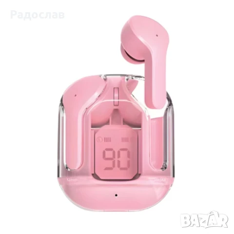 Безжични Bluetooth слушалки с LED дисплей и вграден микрофон., снимка 8 - Безжични слушалки - 51059956