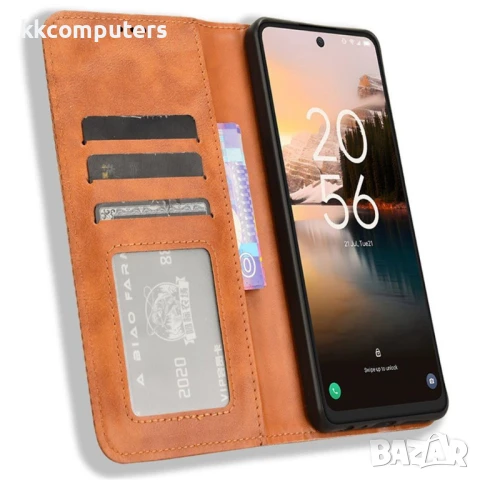 TCL 40 Nxtpaper 4G Калъф PU Кожа с Мозайка, Магнит, Поставка и Скрийн Протектор Четири Цвята, снимка 5 - Калъфи, кейсове - 51093790