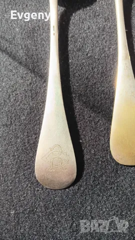 Антични посребърни лъжици и вилици , снимка 13 - Аксесоари за кухня - 49254828