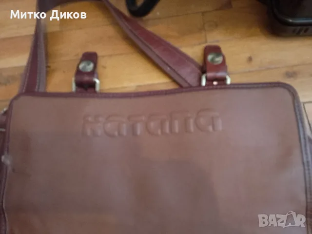 Katana маркова женска чанта естествена кожа нова 34х26х8см, снимка 5 - Чанти - 55965841