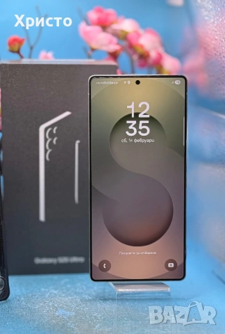 Samsung Galaxy S25 Ultra, 12GB RAM, 256GB, 5G, Titanium WhiteSilver  , снимка 4 - Samsung - 54103550