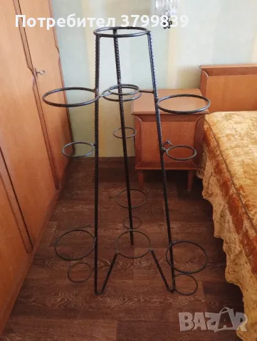 Цветарник от ковано желязо