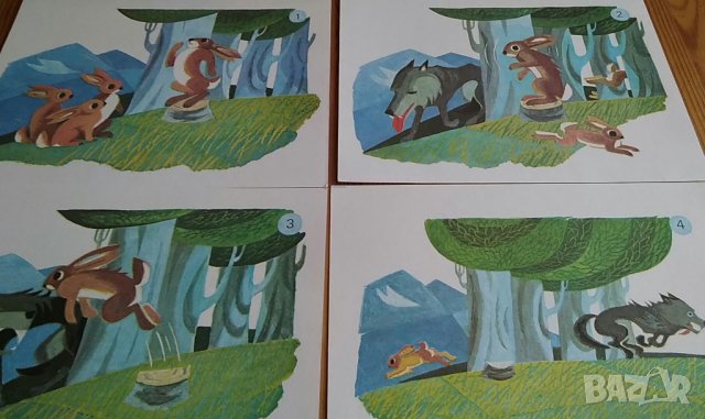 Комплект цветни сюжетни картини за развитие на речта за 1. клас, снимка 14 - Учебници, учебни тетрадки - 36838713
