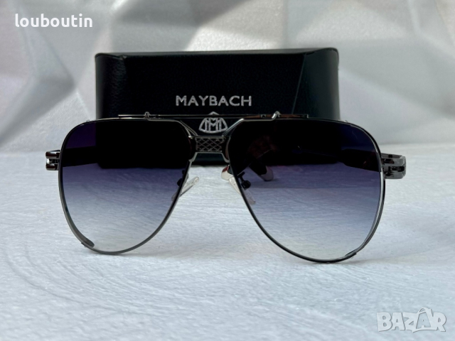 Maybach 2024 мъжки слънчеви очила маска 2 цвята, снимка 7 - Слънчеви и диоптрични очила - 44516792
