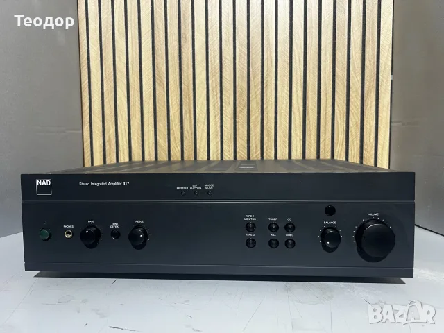 Интегриран усилвател NAD 317, снимка 3 - Ресийвъри, усилватели, смесителни пултове - 56414508
