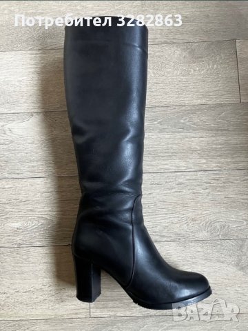 Дамски ботуши с ток, снимка 2 - Дамски ботуши - 42700964