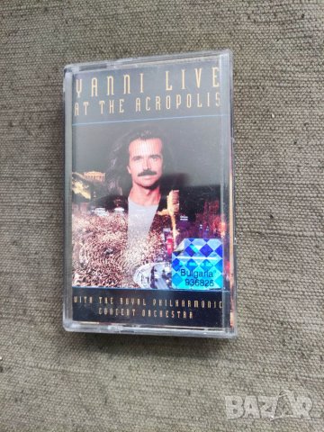 Продавам аудиокасета Yanni Live at the Acropolis  Ара Аидио, снимка 1 - Аудио касети - 36844575