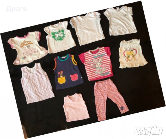 Лот блузки и панталонче 6-9 месеца