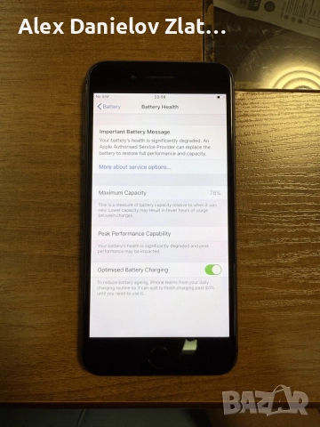 Iphone 8 Plus 256GB Отключен, снимка 4 - Apple iPhone - 56088947