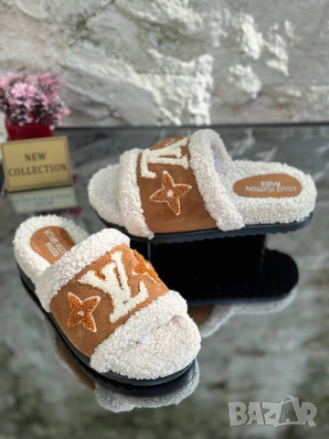 пухени чехли louis vuitton, снимка 5 - Чехли - 51428464