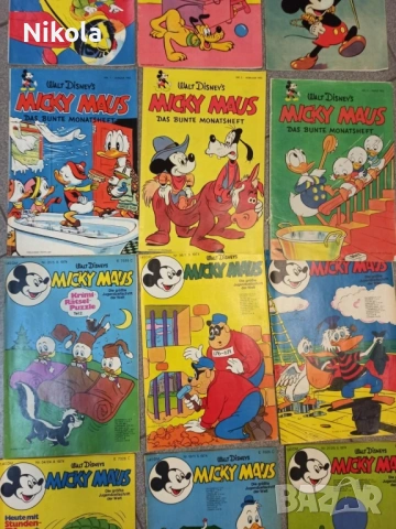 Колекционерски списания на немски език комикси Мики Маус общо са 116 броя, снимка 6 - Антикварни и старинни предмети - 53120777
