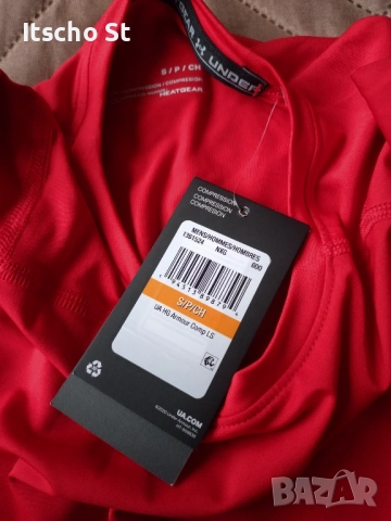 Under Armour UA HG Armour Comp LS T-shirt, снимка 4 - Спортни дрехи, екипи - 52365018