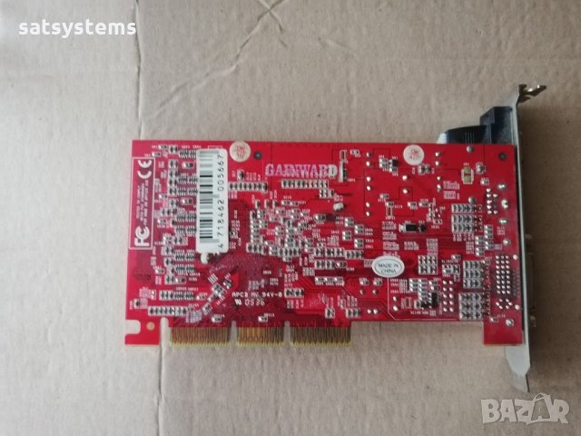 Видео карта NVidia GeForce Gainward FX 5200 64MB DDR 128bit AGP, снимка 6 - Видеокарти - 34033188