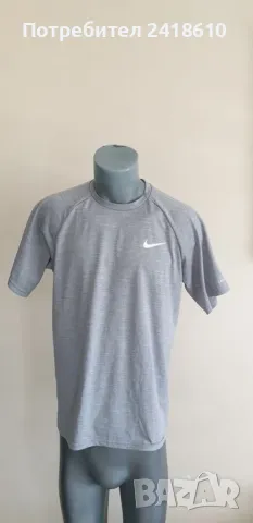 Nike Swim Dri - Fit 40 + UPF Mens Size M НОВО! ОРИГИНАЛ! Мъжка Тениска!, снимка 8 - Тениски - 50003709