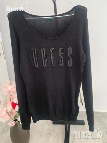 Guess оригинална блуза в размер М, снимка 3 - Блузи с дълъг ръкав и пуловери - 53018868