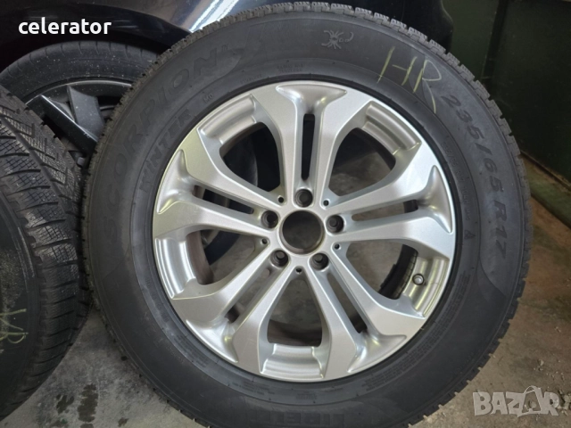 Гуми 4бр Pirelli 235/65/R17 с оригинални Джанти за Mercedes GLC , снимка 6 - Гуми и джанти - 51832473