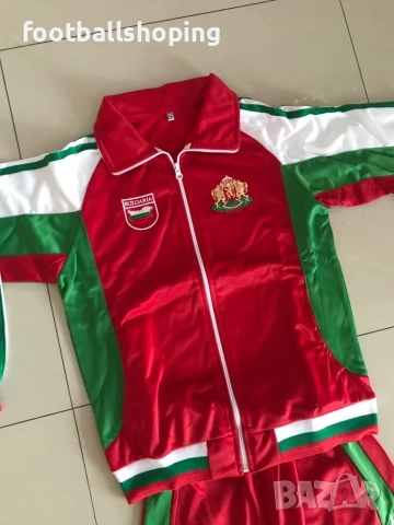 България - мъжки/детски екип(червен,зелен или бял) - полиестер лукс, снимка 3 - Спортни дрехи, екипи - 12940515