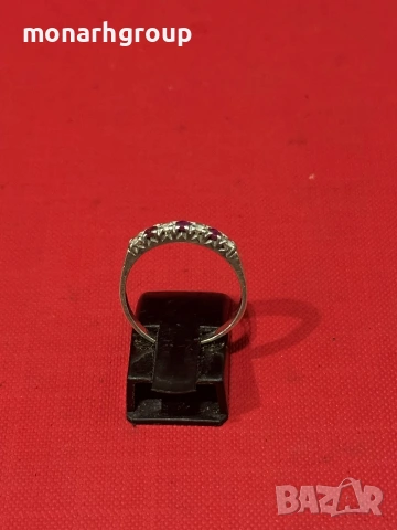 Сребърен пръстен, снимка 3 - Пръстени - 54315520