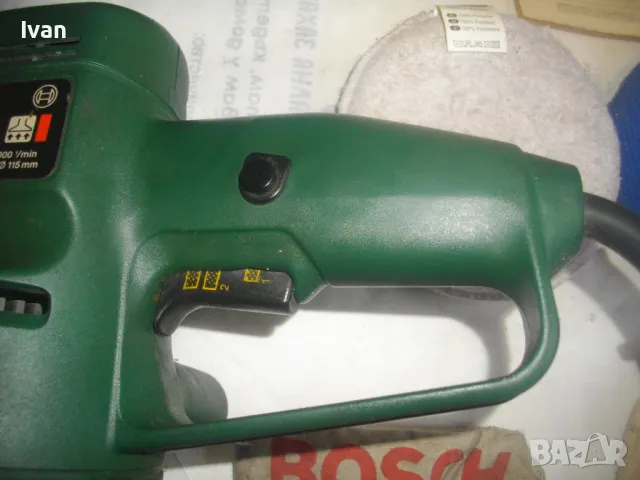 ШВЕЙЦАРСКИ ОРИГИНАЛЕН BOSCH PEX115А КРЪГЪЛ ЕКСЦЕНТЪР ВИБРОШЛАЙФ ШЛИФОВЪЧЕН ПЪЛЕН КОМПЛЕКТ АКСЕСОАРИ , снимка 10 - Други инструменти - 48922238