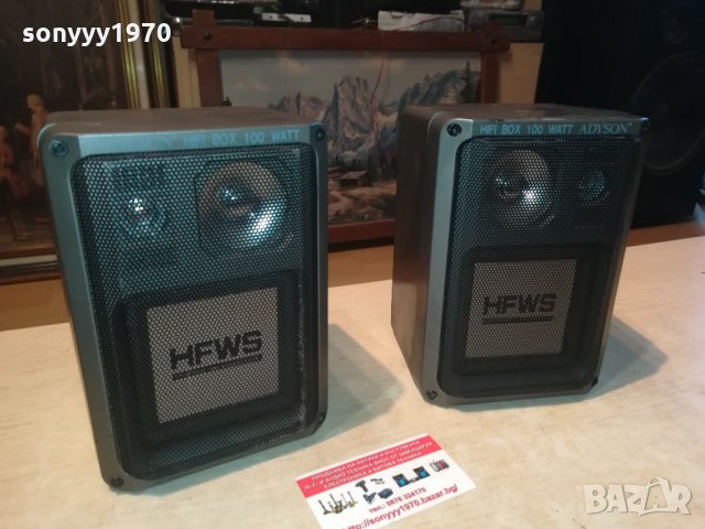 ADYSON HIFI BOX 9201 100WATT//8OHM 1909211852, снимка 3 - Тонколони - 34185480