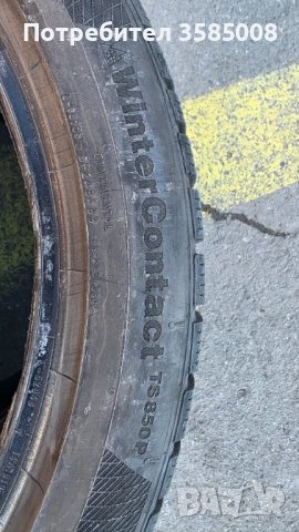 Continental WinterContact 225/45/18 DOT18, снимка 3 - Гуми и джанти - 52929205