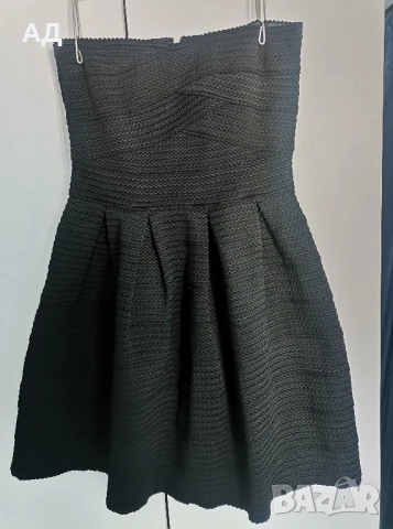 Страхотна къса черна рокля 